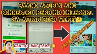 PAANO AYUSIN ANG CONNECTED PERO WALANG INTERNET SA ATING PISO WIFI  Ondong TV pisowifi wifivendo [upl. by Oir]