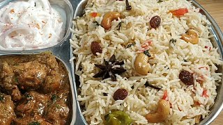 வீடே மணக்கும் கல்யாண வீட்டு நெய் சோறு Ghee Rice Recipe in Pressure Cooker Tasty Ghee Rice in Tamil [upl. by Ahsieit]