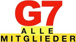 Alle G7Staaten [upl. by Anasxor]