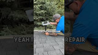 Bad pipe flashing repair diy contractor buildingcontractor construction roofing building [upl. by Auot]