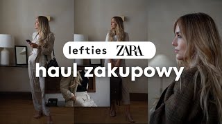 haul zakupowy lato 2024 I ZARA I LEFTIES I ubrania buty perfumy [upl. by Llennod]