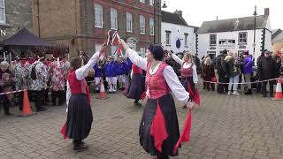 Whittlesea Straw Bear Festival 2024  Crosskey Clog [upl. by Vatsug]