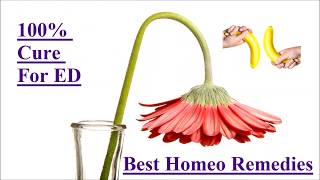 Cure Erectile Dysfunction with Homeopathic Remedies [upl. by Oneil]