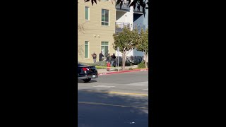 Witness video Fatal shooting involving officers under investigation in Pleasanton [upl. by Revilo]