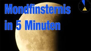 Mondfinsternis 27072018 in Viechtach lunar eclipse timelapse [upl. by Retnuh253]