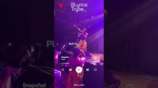 Ruger  Snapchat Lyrics lyricstrybe afrobeats [upl. by Towroy]