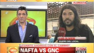 C5N  DE UNA NAFTA VS GNC [upl. by Dawaj]