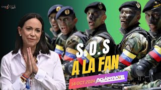 MILITARES le RESPONDEN a MARÍA CORINA [upl. by Leile]