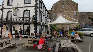 Walk around Caernarfon in Gwynedd North Wales [upl. by Bourgeois]