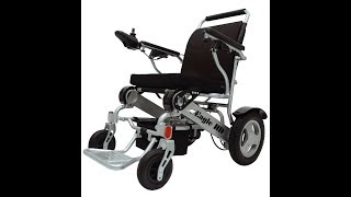 Eagle Power Folding Wheelchair Review [upl. by Perle]