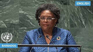 🇧🇧 Barbados  Prime Minister Addresses United Nations General Debate 78th Session  UNGA [upl. by Patten]