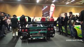 CRAZY Saleen S7R harcore Sound  REVS amp FLAMES [upl. by Minor]