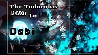 Todorokis react to DABI‼️MANGA 22 part Mha  ANGST  touya todoroki [upl. by Aicrag]