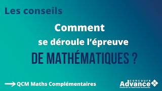 Lépreuve de Mathématiques QCM Maths complémentaires Les conseils du jury [upl. by Ynelram]