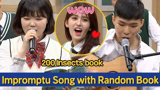 AKMU Can Make a Impromptu Song with Random Book AKMU is Real Artist of Arists 😮👍 [upl. by Lledyl]