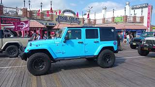 2024 Jeep Invasion show on the Boardwalk in Ocean City NJ [upl. by Angid]