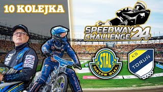 Speedway Challenge 24  Liga  Stal Gorzów 10  Upadki w końcówce [upl. by Nanis166]