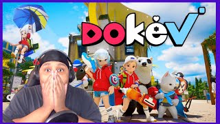 DokeV  Official Extended Gameplay Trailer Reaction  Gamescom 2021 [upl. by Eita]