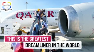 TRIP REPORT  The New Qatar Airways Economy Class  Doha to Cairo  QATAR AIRWAYS Boeing 787 [upl. by Rosy]