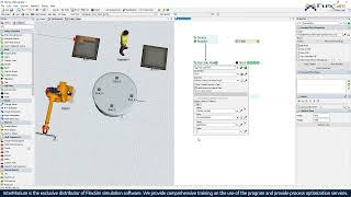 FlexSim live tutorial 11 Rotary table [upl. by Weinstock611]