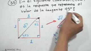 Funciones trigonométricas│en un cuadrado [upl. by Crescentia]