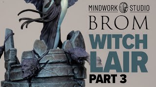 Mindwork Studio Brom Witch Lair Part 3 How to Paint Rocks and Stone [upl. by Rapsag]