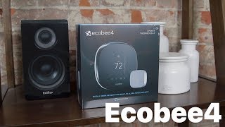 Ecobee 4 Unboxing Installation amp Detailed Review [upl. by Marielle]