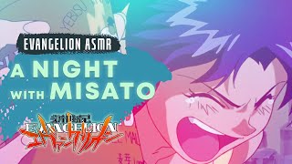 Evangelion ASMR Session  LIVING THE DREAM Hangover in Misato’s Room Ambient Sounds 20 minutes [upl. by Birch918]