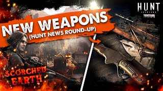 NEW WEAPONS 1865 carbine SCOPED crossbow  more HUNT Showdown News Roundup [upl. by Arted113]