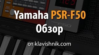 Yamaha PSR F50 Краткий обзор и демонстрация звучания [upl. by Sofia887]