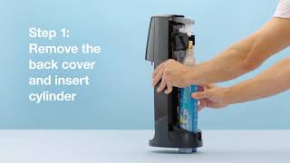 SodaStream  Inserting the Cylinder [upl. by Osy]