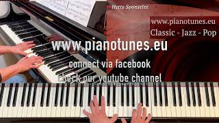 La Melancolie Georges Delerue piano solo by Hetty Sponselee for Pianotunes [upl. by Oal405]