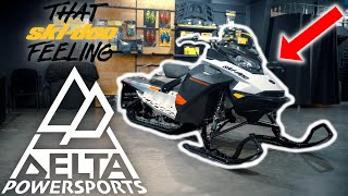 2021 SkiDoo Backcountry 600 EFI Full Walk Around and Test Drive [upl. by Capp129]