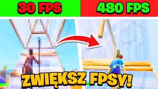 Jak MIEĆ WIĘCEJ FPS W ROZDZIALE 5 SEZON 2 w FORTNITE 360 FPS i 0 Delay NAJLEPSZE USTAWIENIA [upl. by Winslow808]