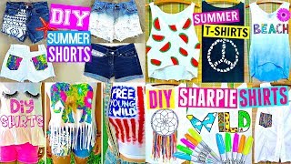 10 DIY CLOTHES IDEAS YOU NEED TO TRY  Cool Clothing Life Hacks [upl. by Animas]