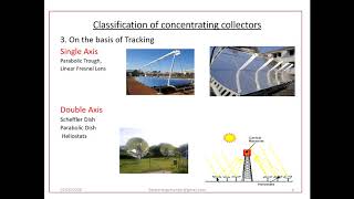 Solar Concentrating Collectors I [upl. by Nawyt]