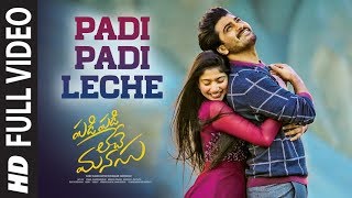 Padi Padi Leche Full Video  Padi Padi Leche Manasu  Sharwanand Sai Pallavi  Vishal Chandrashekar [upl. by Alag172]