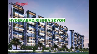 Hyderabad  Risinia Skyon by Risinia Builders at Bachupally  MapFlagged [upl. by Esiuolyram744]