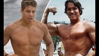 El amor de papá de Arnold Schwarzenegger por el hijo que no sabía que existía [upl. by Tnaryb945]