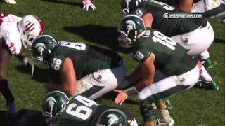 Michigan State Football vs Indiana 2013 [upl. by Hsekin726]