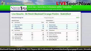 2022 Blackwell Grange Pro Am Front Nine Fun [upl. by Nutsud]