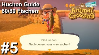 Huchen Stringfish Guide 80 von 80 Fischen  Museumstour  Animal Crossing New Horizons 5  Deutsch [upl. by Yi]