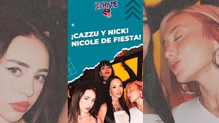 Noche de chicas Cazzu y Nicki Nicole celebran en Argentina Shorts  Lechisme [upl. by Ayotna]