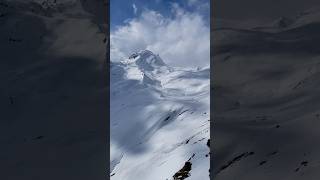 The winter wonderland this view is from the Grindelwald First snow grindelwaldfirst nature ski [upl. by Fortunio]