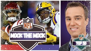 The Athletics 2024 NFL Mock Draft Diante Lee  Daniel Jeremiahs Top 50 Big Board Reaction [upl. by Yasmar]