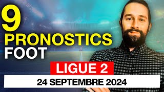 Pronostic foot Ligue 2  Nos 9 pronos de mardi Ajaccio Bastia Metz PFC Guingamp Red Star [upl. by Dustman11]