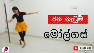 OL dancing practical  ජන නැටුම්  මෝල්ගස් [upl. by Htiekal]