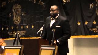 Florida District Director Elect Matthew Bradford  South Area Alpha Phi Alpha Founders Day Program [upl. by Pate225]