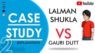 LALMAN SHUKLA vs GAURI DUTT EXPLAINED  CASE STUDY Animation  Prof Kunal Mandhania [upl. by Adiasteb]