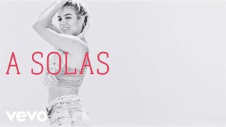 Karol G  A Solas Official Lyric Video [upl. by Hawley]